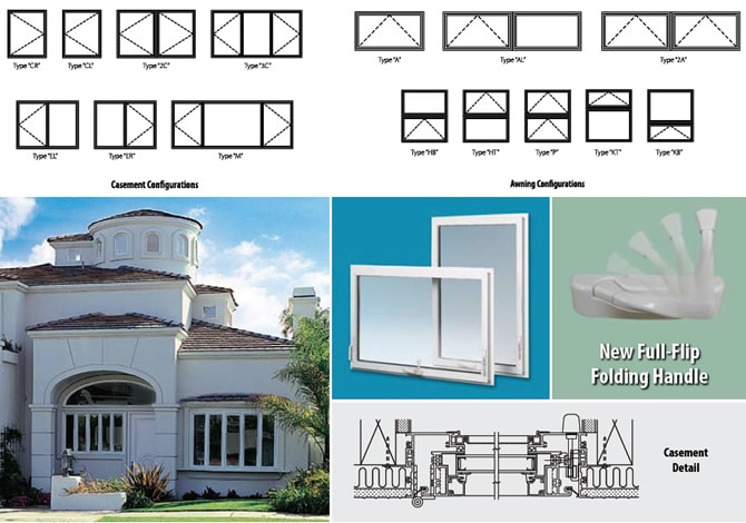 Replacement awning windows graphic - Energy Shield Window and Door Company