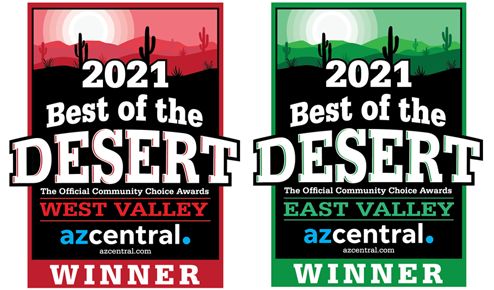 2021 Best of the Desert - AZCentral.com East Valley and West Valley Award