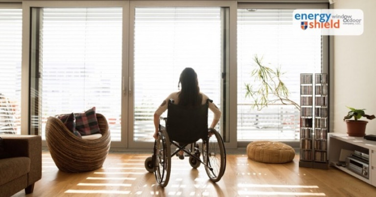 Woman in a wheelchair - Automatic Doors Can Benefit People with Mobility Issues