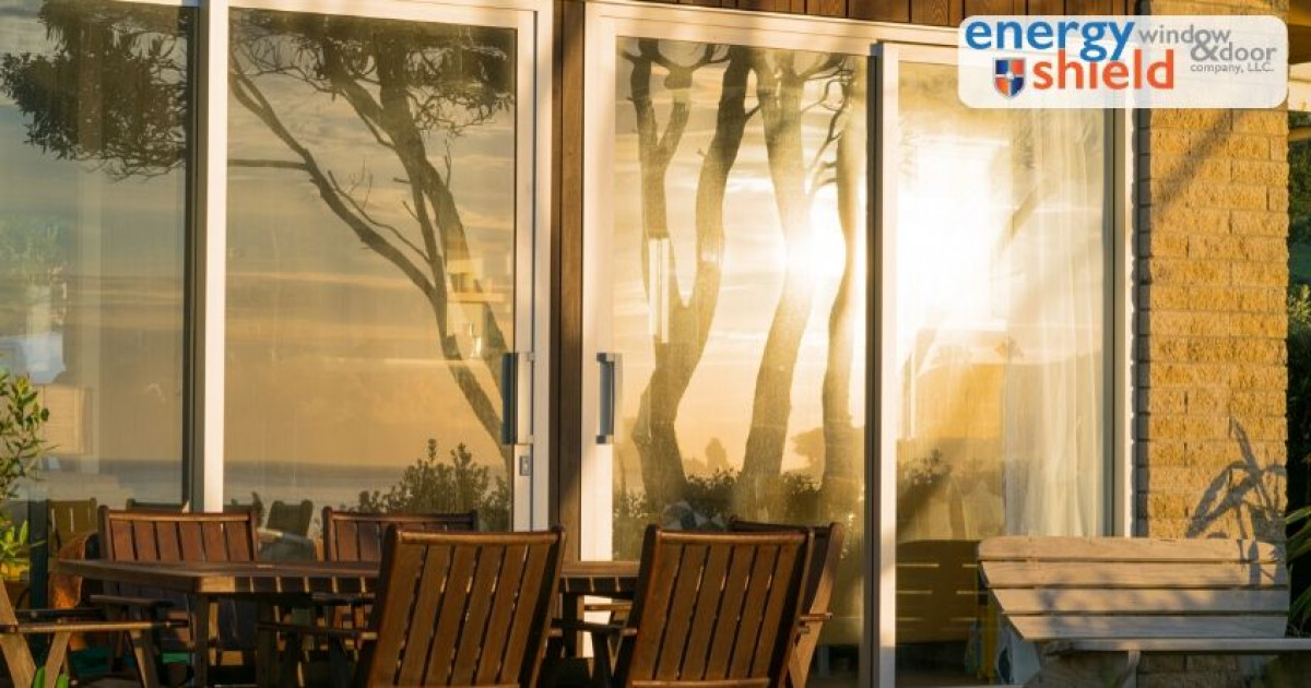 Sun reflecting on a Sliding Glass Door - 5 Things People Love about Automatic Sliding Glass Doors