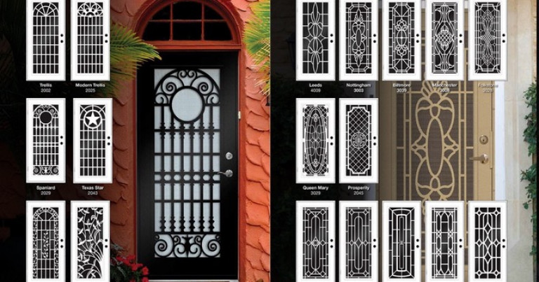 Various Security Screen Exterior Doors - Energy Shield Windows and Doors