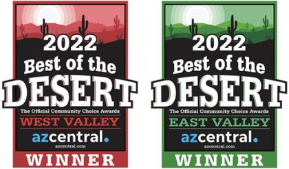 Best of the desert award graphic - Energy Shield Window and Door Company Phoenix, Arizona