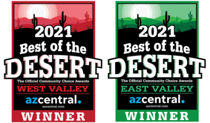 2021 Best of the Desert - AZcentral.com East Valley West Valley Award